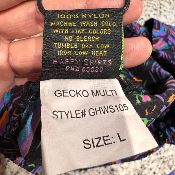 Colorful Geometric  Shorts - Picture 3 of 6